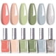 thumbnail image 1 of Set de esmaltes de uñas Beetles P176, 6 colores, 15 ml, efecto purpurina, 1 of 7