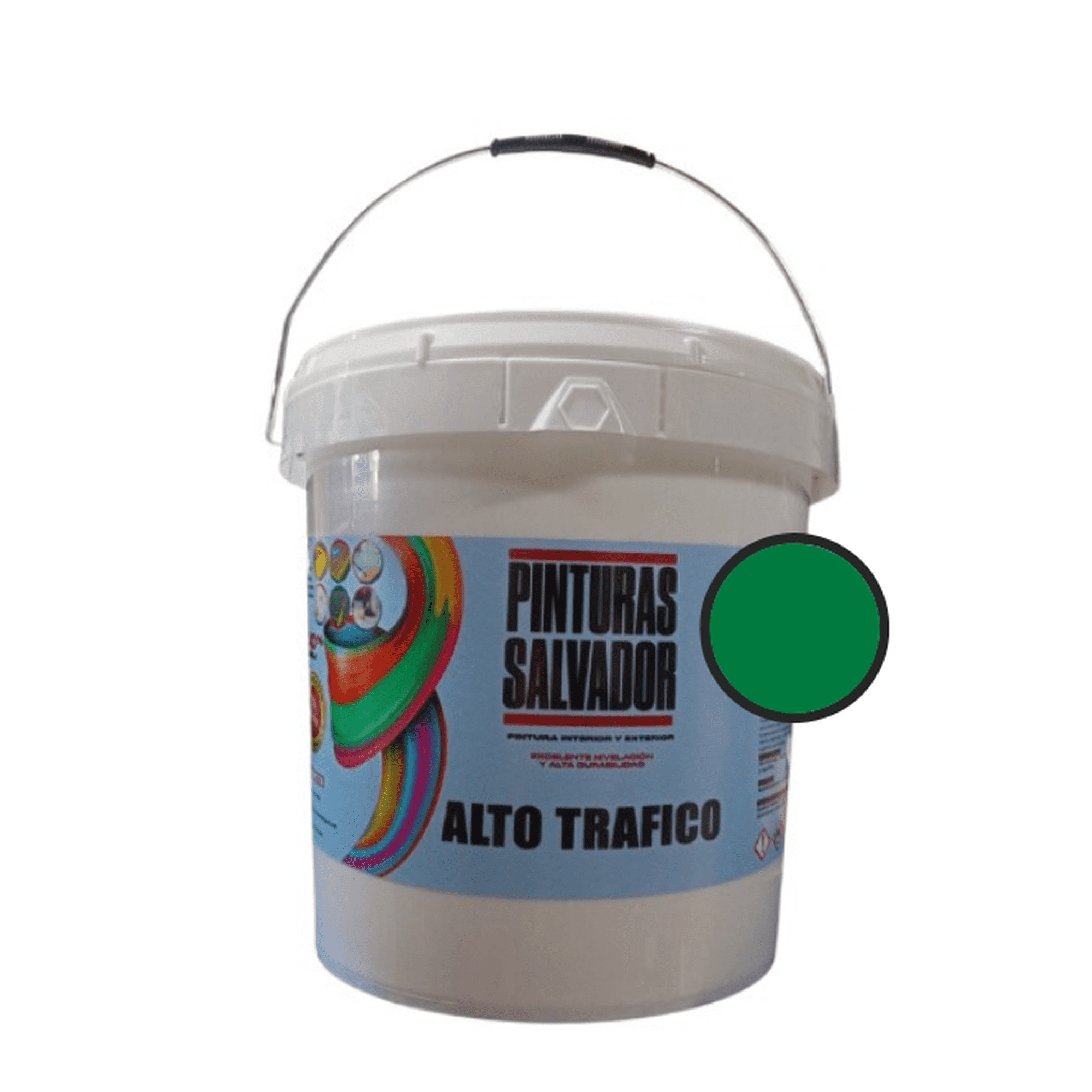 Salvador - Galón Alto Trafico Verde 4lt