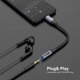 thumbnail image 5 of Adaptador USB‑C a 3,5 mm MOSWAG Hi‑Fi 12 cm con cable trenzado de nylon, 5 of 6