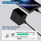 thumbnail image 4 of Cargador USB‑C LHYSFIY 45 W Pack de 2 + 2 cables de 1,8 m, 4 of 6