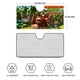 thumbnail image 4 of País de Donkey Kong Parasol para Parabrisas Delantero Protector Plegable, Visera Solar para Auto Bloquea Rayos UV Mantiene tu Vehículo Fresco 130cm*70cm, 4 of 6