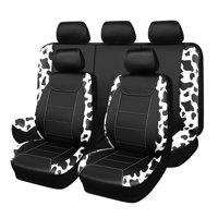 Juego Completo De Fundas Para Asientos De Coche Flying Banner, De Piel Impermeable