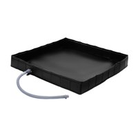 Magideal - Base De Ducha Plegable Plato De Ducha Para Adultos Con Manguera De Drenaje Tienda De Campaña Equipo Para Rv Tienda De Campaña Portátil Para Interiores