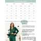 thumbnail image 3 of INSPIRE CHIC Bata con Capucha para Mujer con Cremallera, Manga Larga, Largo Completo, Sudadera, Camisón con Bolsillos, Vestido Suave para Estar en Casa 2XL Azul Lago, 3 of 3