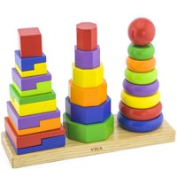 Viga - Juguete Madera Bebé Encaje Vertical