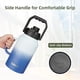 thumbnail image 4 of Botella de agua BJPKPK de 2,6 L con aislamiento, boca ancha y asa, 4 of 6