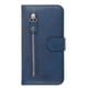 thumbnail image 5 of Funda con Cremallera para iPhone 11, Carcasa Cartera de Cuero PU con Soporte y Tarjetero, 5 of 6