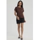 thumbnail image 4 of Polera Mujer Textura Café Oscuro, 4 of 4