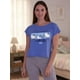 thumbnail image 1 of Pijama Mujer Hello Kitty azul L, 1 of 6