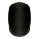 thumbnail image 1 of Mouse Inalambrico USB Pequeño Oficina M170 Negro, 1 of 4