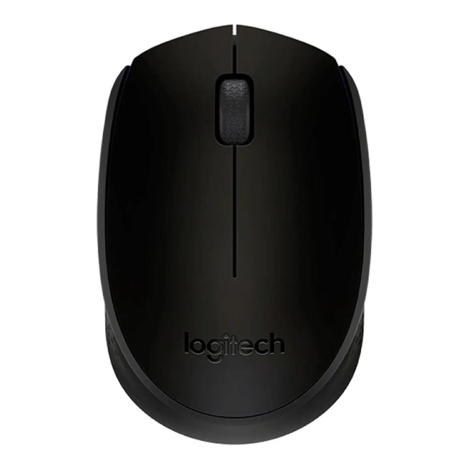 Logitech - Mouse Inalambrico Usb Pequeño Oficina M170 Negro