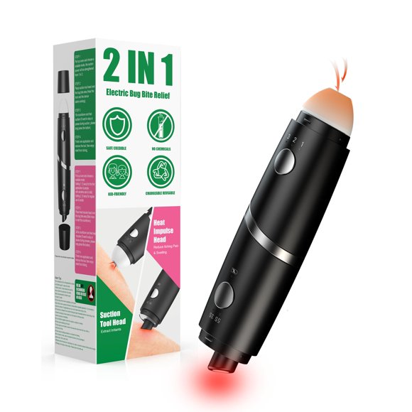 Dispositivo 2 en 1 recargable para aliviar picaduras de insectos Anthisan