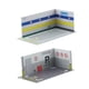 thumbnail image 5 of 2 Piezas 1:32 Estacionamiento Modelo Coche Diecast Garaje Para Diorama StyleM, 5 of 5