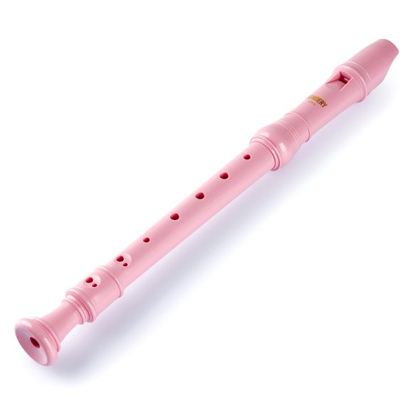 Flauta dulce soprano Sondery de digitación alemana, rosa, para todas las edades