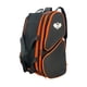thumbnail image 1 of Bolsa Para Raqueta De Pickleball, Equipo De Bádminton, Mochila Para Mochilerismo Al Aire Libre, Para Mujer, Color Negro Y Naranja, 1 of 5