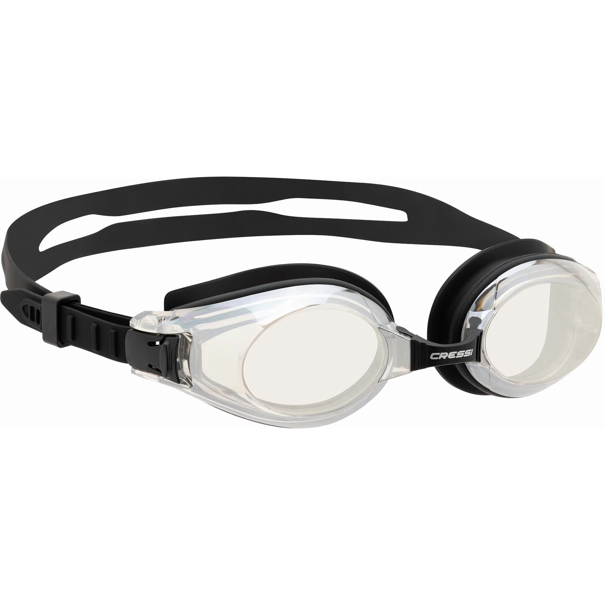 Gafas De Natación Cressi Nuoto 3.0 Negro/negro Con Lentes Espejadas