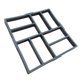 thumbnail image 2 of Home Garden DIY Molde De Pavimento Moldeado De Plástico Pathmate Maker Mold 40x40 X4cm B, 2 of 5