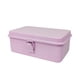 thumbnail image 1 of Caja De Almacenamiento De Metal En Blanco, Contenedor De Almacenamiento Para Velas, Herramientas, Suministros Para Manualidades, Color Rosa, 1 of 3