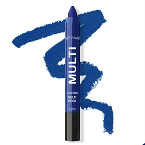 Wet N Wild - Delineador De Ojos En Crema, Multiadherente, Pestañas Azules Húmedas Y Silvestres