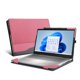 thumbnail image 1 of Funda para portátil VEVOOD Dell Inspiron 16" Rosa de cuero PU, 1 of 9