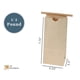 thumbnail image 3 of Bolsas de café JA Kitchens Kraft de 1/2 libra, 50 unidades, color marrón, 3 of 7