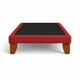 thumbnail image 1 of Base Cama 1.5 Plazas 105x190 Rojo Italiano, 1 of 3