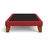 Ethan Desing - Base Cama 1.5 Plazas 105X190 Rojo Italiano