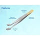 thumbnail image 5 of Pinzas Artman Instruments de Punta Plana Acero Inoxidable, 5 of 7