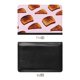 thumbnail image 3 of Pan Tostado Porta Pasaporte y Cartera de Viaje Premium de Cuero PU, Funda de Pasaporte Bloqueo RFID con Ranuras para Tarjetas de Crédito, Estuche para Libro de Pasaporte para Familia 10cm × 15cm, 3 of 6