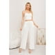thumbnail image 3 of Pantalon Palazzo Algodon Mujer Tipo Lino Bota Ancha 3002, 3 of 3