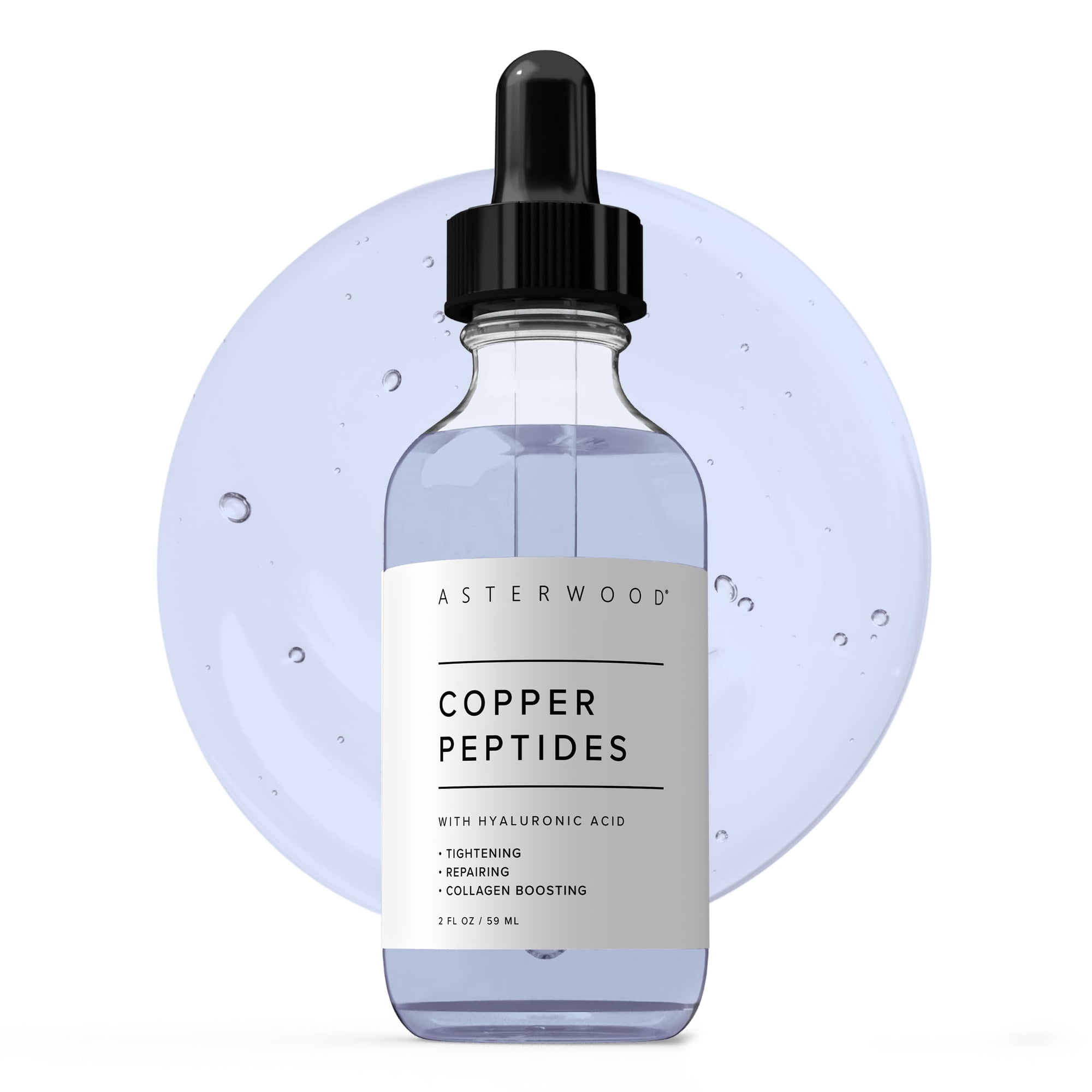 Sérum De Péptidos De Cobre Asterwood Para Rostro, 60 Ml, Con Ghk-cu