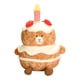 thumbnail image 3 of Muñeco De Oso Con Pastel De Cumpleaños, Juguete De Peluche De La Suerte Para Oficina, Hogar, Fiesta, Recuerdo, 25cm, 3 of 3