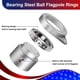 thumbnail image 2 of Anillos para Mástil de Bandera HPGOED Aleación de Aluminio 1.25 pulg Giro 360°, 2 of 7