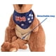 thumbnail image 3 of Canguro de felpa BOHS con bufanda australiana y joey extraíble, 3 of 5