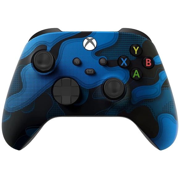 Controlador Xbox Personalizado Controllerzz Inalámbrico X/S Camuflaje Azul