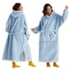 thumbnail image 1 of Manta portátil con capucha Bedsure Dream Blue para mujer, 1 of 6