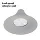 thumbnail image 4 of Tapón para bañera OXO Good Grips (silicona y acero inoxidable), color gris, 4 of 6