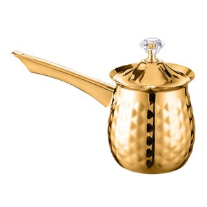 Magideal - Cafetera Turca, Jarra Para Derretir , Cafetera Para Regalos De , Dorado 200Ml