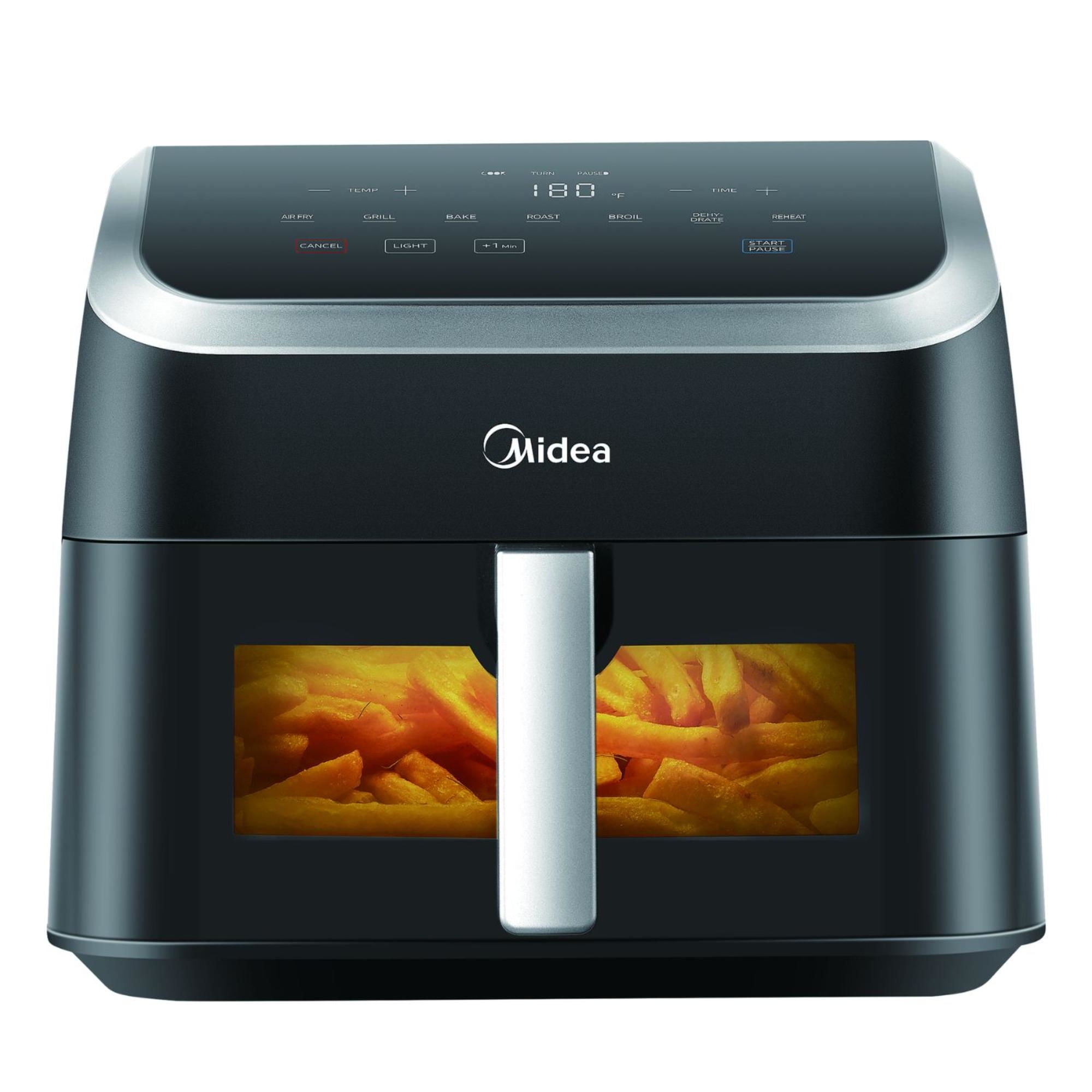 Midea - Freidora De Aire Widemax Dígital 8,5 Litros Mf-Tn85Dbk Negro