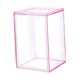 thumbnail image 3 of Vitrina Transparente De Acrílico Transparente Para Dormitorio, Joyería, Escritorio De Oficina, Color Rosa, 3 of 5