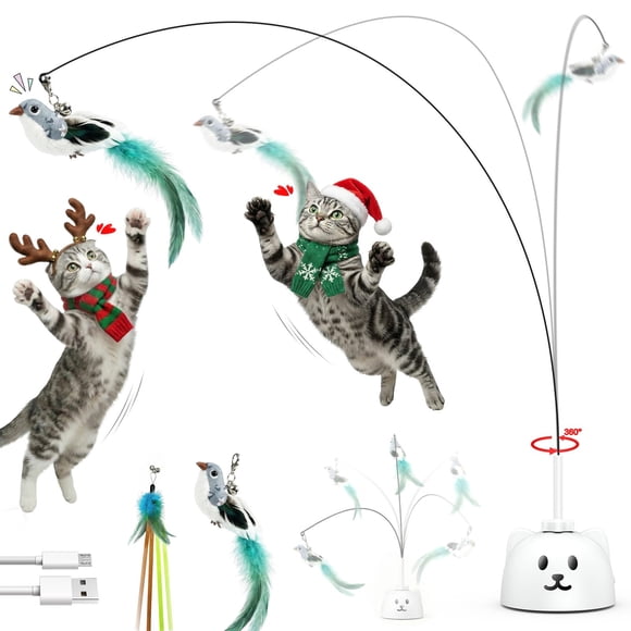 Juguete interactivo para gatos Catpick joy Upgraded 360° Spin Bird