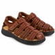 thumbnail image 2 of Sandalia Hombre Cuero Ajuste de Velcro, 2 of 8