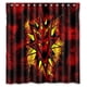 thumbnail image 1 of Cortina de ducha de Insane Clown Posse, juego de cortina de baño con ganchos, tamaño 66 x 72 pulgadas, 1 of 3