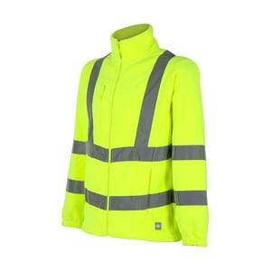 T-World - Micropolar Hi-Vis Clase 3 Manga Larga Hombre Amarillo Talla S