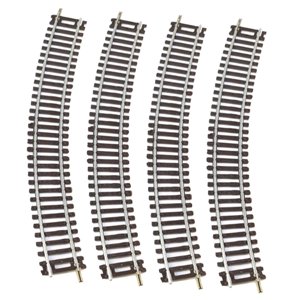 Bothyi - 4 Piezas De Vías De Ferrocarril A Escala Ho Para Bricolaje, Escenas De Cumpleaños 1:87