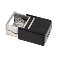 Magideal - Sello Fechador Ajustable Automático Para Oficina Impresión Clara Consecutiva Rueda Manual Regulable Almohadilla De Tinta Reemplazable Adecuado Para Documentos Contabilidad Archivos Diario