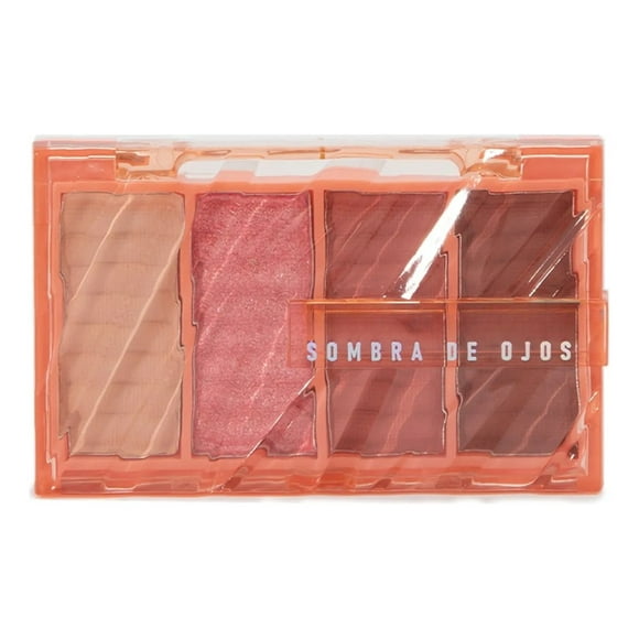 Set 4 Sombra Ojos Paleta 4 Tonos Vibrante Suave Duradera Jhn