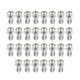 thumbnail image 4 of 30 Piezas Remaches de Pétalo Tuercas Jack Tuercas Inserciones Roscadas Tapón de Expansión Anclajes de Tornillo para Instalación de Lámpara Decoración M6x25, 4 of 5