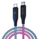thumbnail image 1 of Cable cargador estático GloBright LED USB C a USB C de 1,8 m, 1 of 8