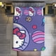 thumbnail image 1 of Hello Kitty Astronaut 3 Pieces Duvet Cover Set Full Size Super Soft Fade Resistant Microfiber, 1 of 4